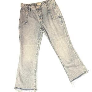 We The Free Jeans Women’s 29 Bareback Flare Denim Light Wash